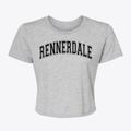Rennerdale Pennsylvania Varsity Women's Crop Top additional view 1