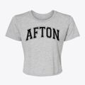 Afton Iowa Varsity Women's Crop Top additional view 1