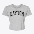 Dayton Iowa Varsity Women's Crop Top additional view 1