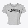 Tilghmanton Maryland Varsity Women's Crop Top additional view 1