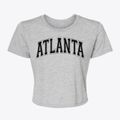 Atlanta Wisconsin Varsity Women's Crop Top additional view 1