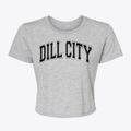 Dill City Oklahoma Varsity Women's Crop Top additional view 1