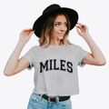 Miles Iowa Varsity Women's Crop Top additional view 2