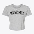 Watersmeet Michigan Varsity Women's Crop Top additional view 1