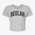 Beulah Michigan Varsity Women's Crop Top additional view 1
