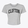 Clifton Virginia Varsity Women's Crop Top additional view 1