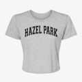 Hazel Park Michigan Varsity Women's Crop Top additional view 1