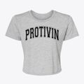 Protivin Iowa Varsity Women's Crop Top additional view 1