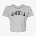 Gainesville Texas Varsity Women's Crop Top additional product view 1