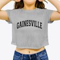 Gainesville Texas Varsity Women's Crop Top additional product view 3