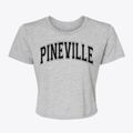 Pineville Arkansas Varsity Women's Crop Top additional view 1