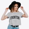 Fronton Texas Varsity Women's Crop Top additional product view 2