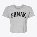 Samak Utah Varsity Women's Crop Top additional product view 1
