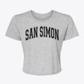 San Simon Arizona Varsity Women's Crop Top additional view 1