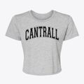 Cantrall Illinois Varsity Women's Crop Top additional view 1