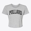 Pollard Alabama Varsity Women's Crop Top additional view 1