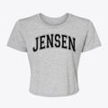 Jensen Utah Varsity Women's Crop Top additional product view 1