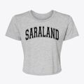 Saraland Alabama Varsity Women's Crop Top additional view 1