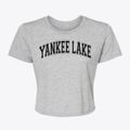 Yankee Lake Ohio Varsity Women's Crop Top additional view 1