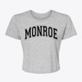 Monroe Ohio Varsity Women's Crop Top additional product view 1