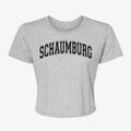 Schaumburg Illinois Varsity Women's Crop Top additional view 1