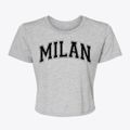 Milan Tennessee Varsity Women's Crop Top additional view 1