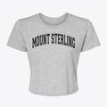 Mount Sterling Kentucky Varsity Women's Crop Top additional view 1