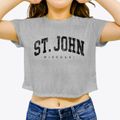 St. John Missouri Urban Vibe Women's Crop Top additional view 3