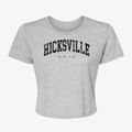 Hicksville Ohio Urban Vibe Women's Crop Top additional view 1