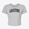 Greene Iowa Urban Vibe Women's Crop Top additional view 1