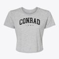 Conrad Iowa Urban Vibe Women's Crop Top additional view 1