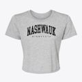 Nashwauk Minnesota Urban Vibe Women's Crop Top additional view 1