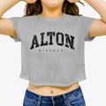 Alton Missouri Urban Vibe Women's Crop Top additional view 3
