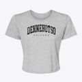 Dennehotso Arizona Urban Vibe Women's Crop Top additional view 1