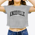Knoxville Pennsylvania Urban Vibe Women's Crop Top additional view 3