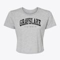 Grayslake Illinois Urban Vibe Women's Crop Top additional view 1