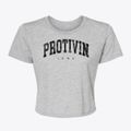 Protivin Iowa Urban Vibe Women's Crop Top additional view 1