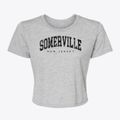Somerville New Jersey Urban Vibe Women's Crop Top additional view 1
