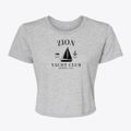 Zion Pennsylvania Yacht Club Women's Crop Top additional view 1