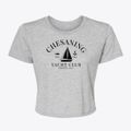 Chesaning Michigan Yacht Club Women's Crop Top additional view 1
