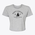St. Albans Maine Yacht Club Women's Crop Top additional view 1