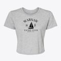 Warsaw Illinois Yacht Club Women's Crop Top additional view 1