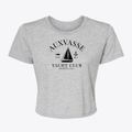 Auxvasse Missouri Yacht Club Women's Crop Top additional view 1