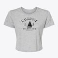 Valliant Oklahoma Yacht Club Women's Crop Top additional view 1