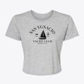 San Ygnacio Texas Yacht Club Women's Crop Top additional view 1