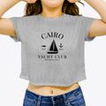 Cairo West Virginia Yacht Club Women's Crop Top additional view 3