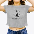 Graf Iowa Yacht Club Women's Crop Top additional view 3