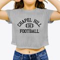 Chapel Hill Delaware Football Women's Crop Top additional view 3