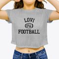 Lovi Pennsylvania Football Women's Crop Top additional view 3