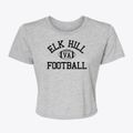 Elk Hill Virginia Football Women's Crop Top additional view 1